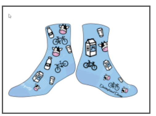 Dairyland Dare 4" SockGuy Socks