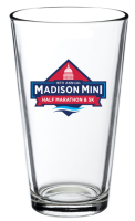 16th Anniversary Madison Mini Marathon Pint Glass
