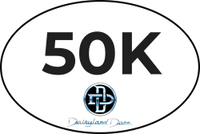 50K Dairyland Dare oval sticker