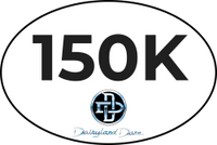 150K Dairyland Dare oval sticker